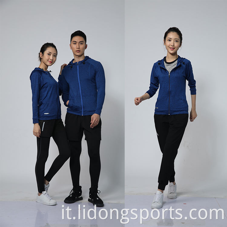 Lidong oem jogger vuoto all'ingrosso indossare sport fitness personalizzato slim bulk mensuit da uomo